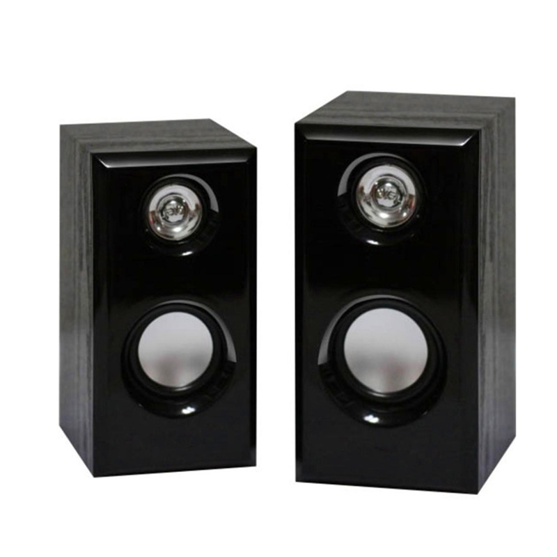 D092 Wooden Computer Speakers Image 2
