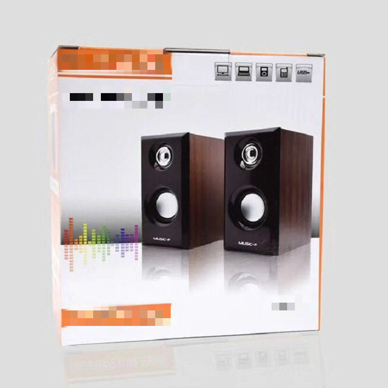D092 Wooden Computer Speakers Image 3