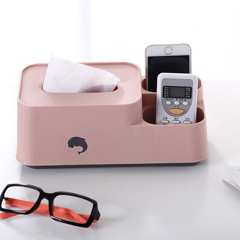 Multi-functional Tissue Box Blue