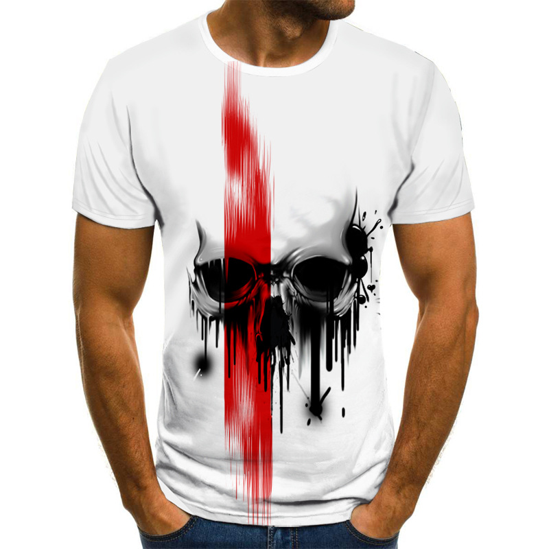 Fashionable Printed Men's Summer T-Shirt 2
