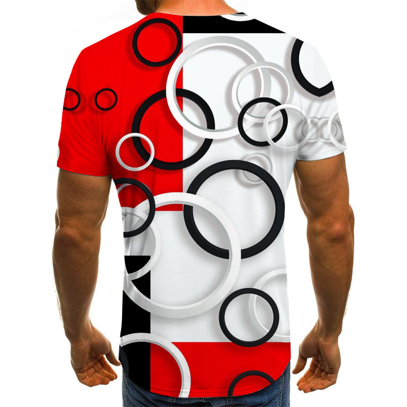 Fashionable Printed Men's Summer T-Shirt 8