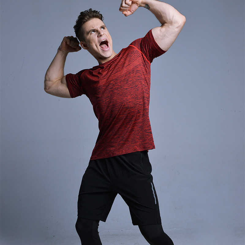 Fitness T-shirt Navy Blue