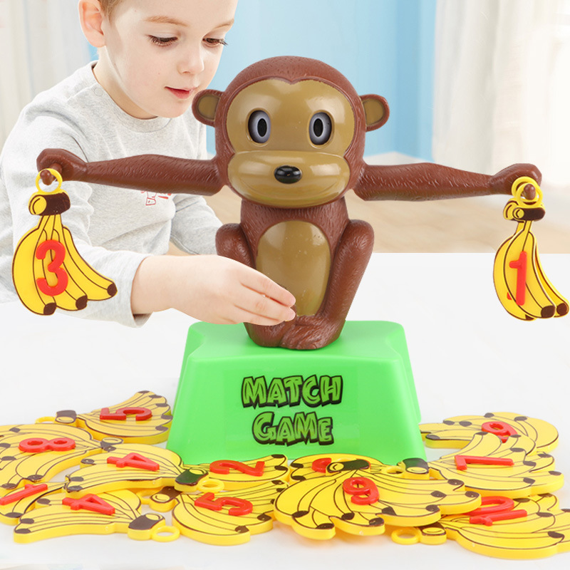 Monkey Number Balance Toy