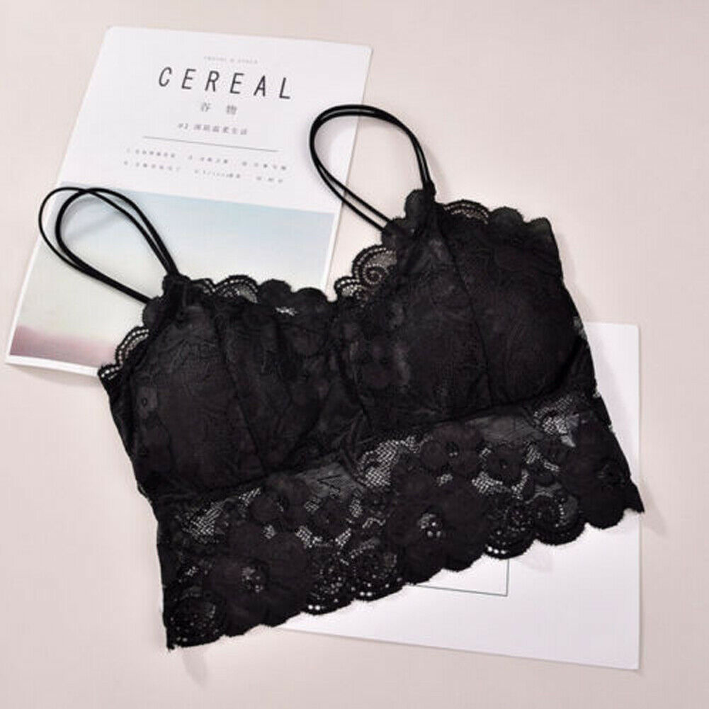 Lace Tube Top in Black