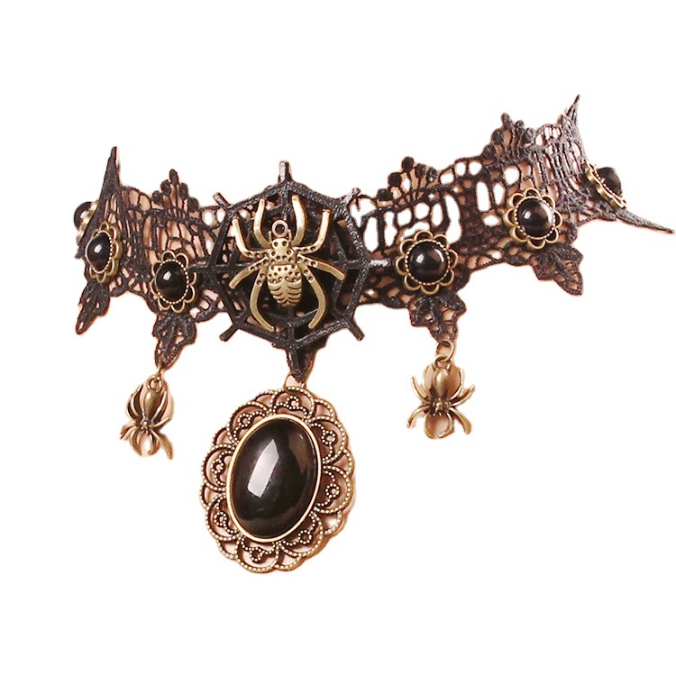 Lace Spider Necklace 5