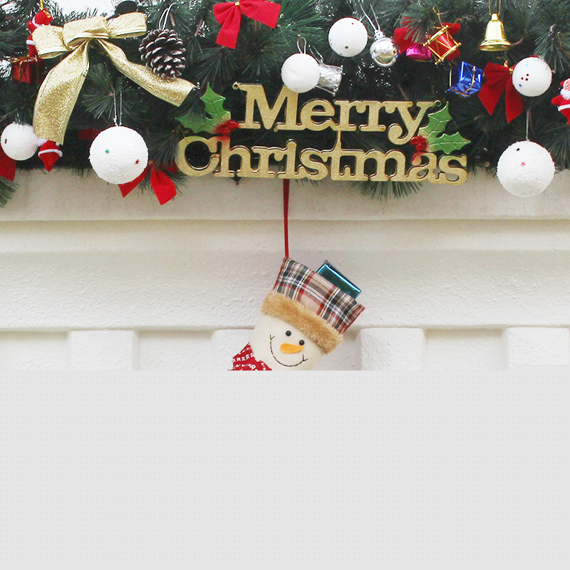 Calcetines de Navidad - Diseño de Muñeco de Nieve