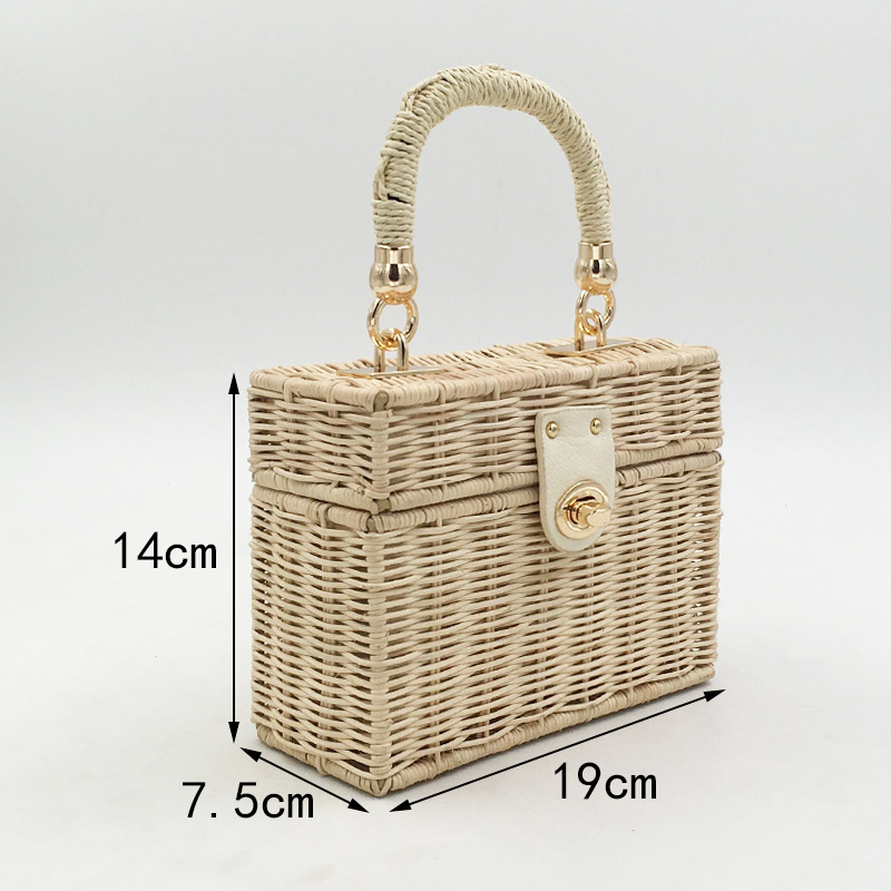 Stylish straw bag image