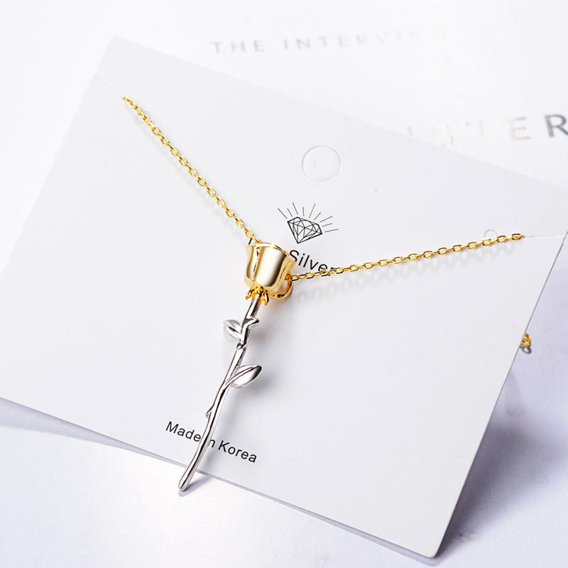 Eternal Flower Rose Necklace