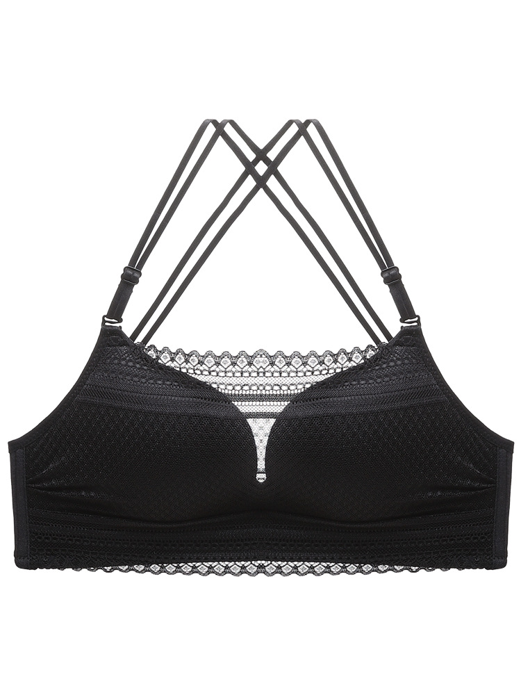 Lace Tube Top Bra Image 4