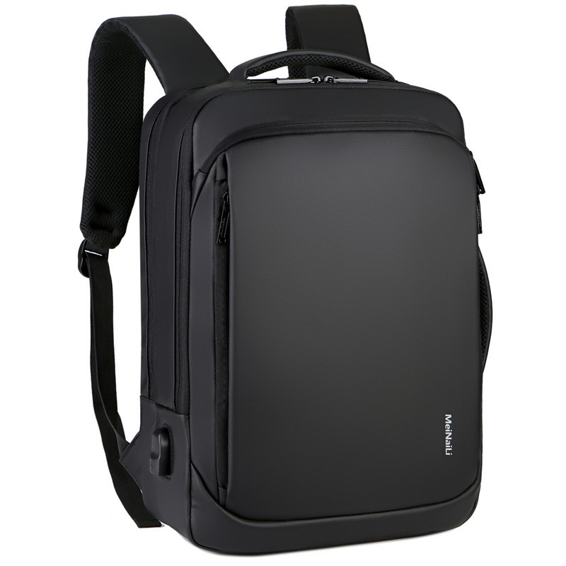 Interior view of the backpack