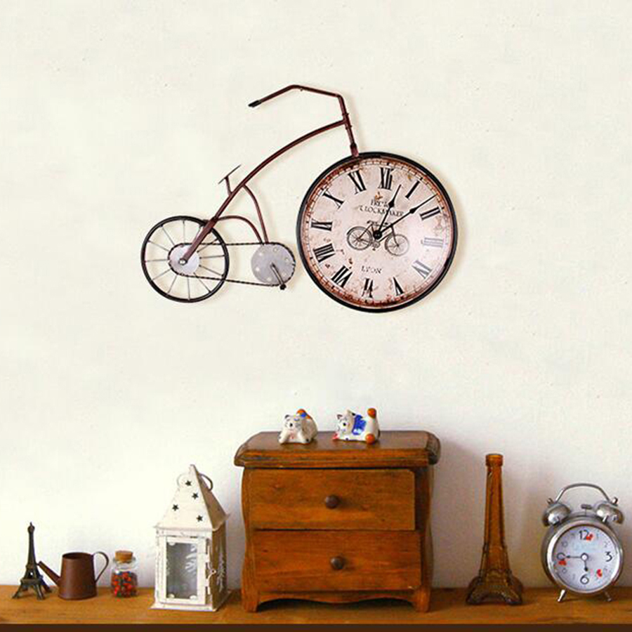 Vintage Bicycle Wall Clock 6