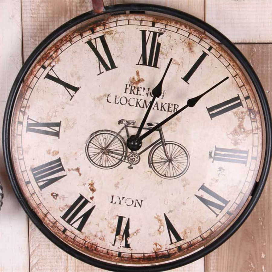 Vintage Bicycle Wall Clock 8