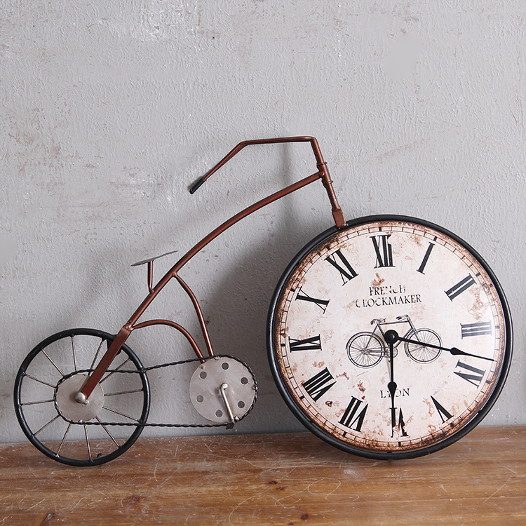 Vintage Bicycle Wall Clock 4