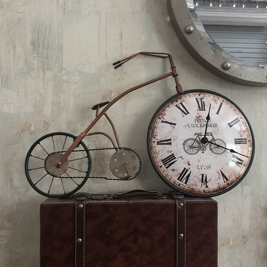 Vintage Bicycle Wall Clock 1