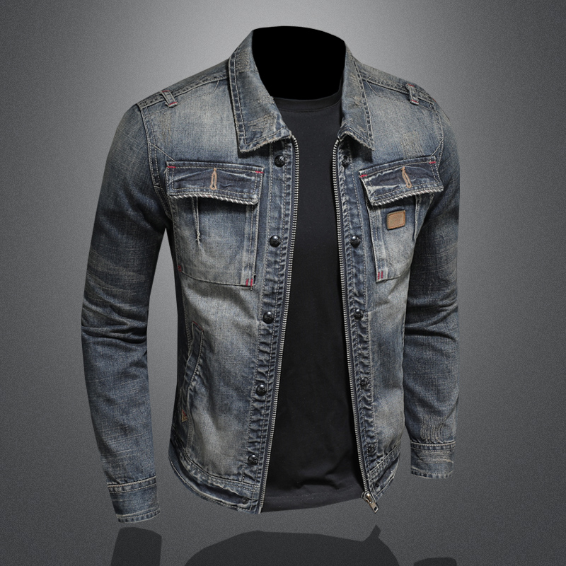 Retro Denim Jacket Image 2