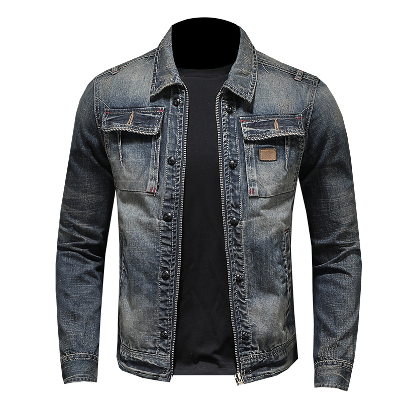 Retro Denim Jacket Image 5