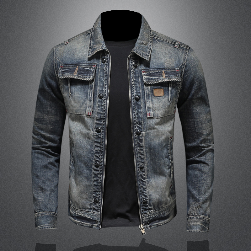 Retro Denim Jacket Image 4