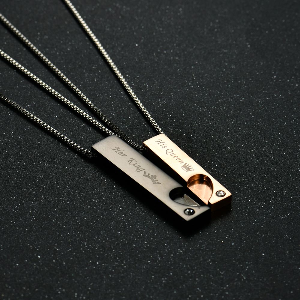 Her King His Queen Necklace 2