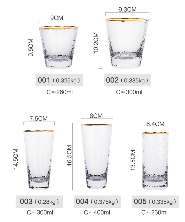 Hammer Gold Pattern Cup