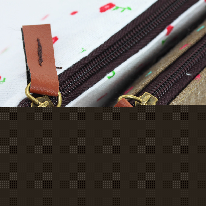 Flower Pattern Creative Pencil Case Image 2