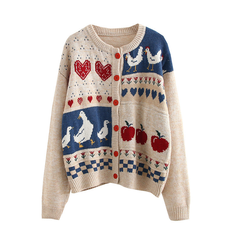 Farm-Themed Cardigan - Image 2