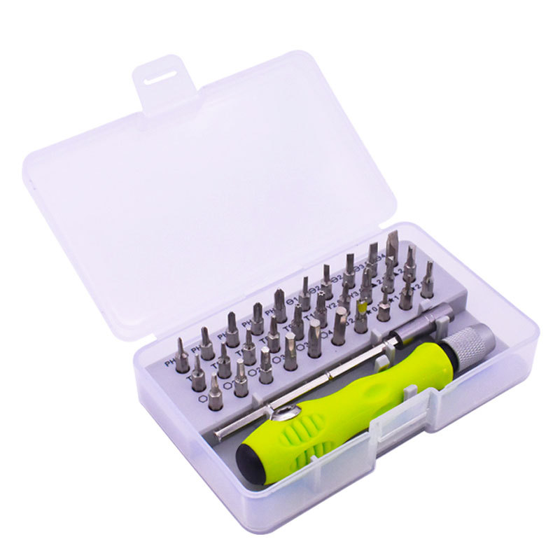 Diverse screwdriver heads