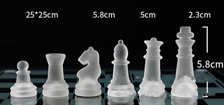 Glass Chess Set Image 4