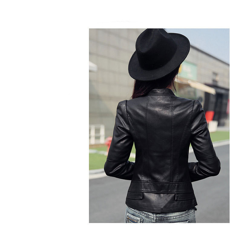Fashionable Look with Motorcycle Jacket