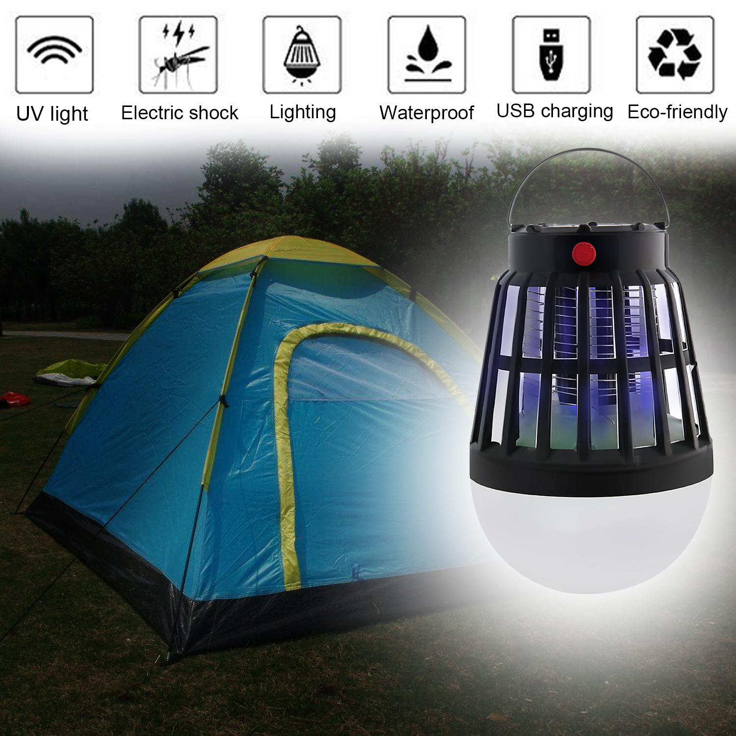 Waterproof Outdoor Solar Lamp