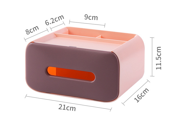 Tissue Box in Use