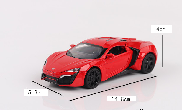 Lykan Hypersport Toy Car Display