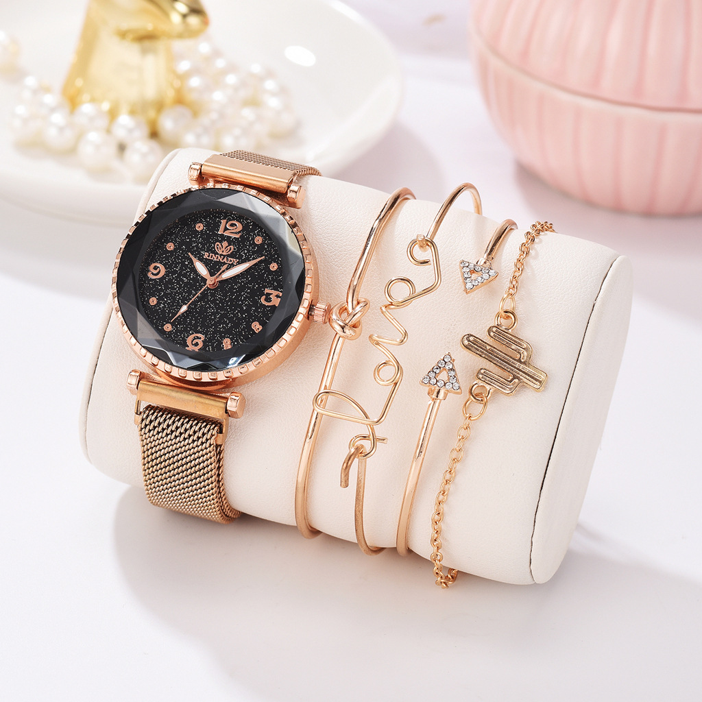 Quartz Watch and Bracelet Set