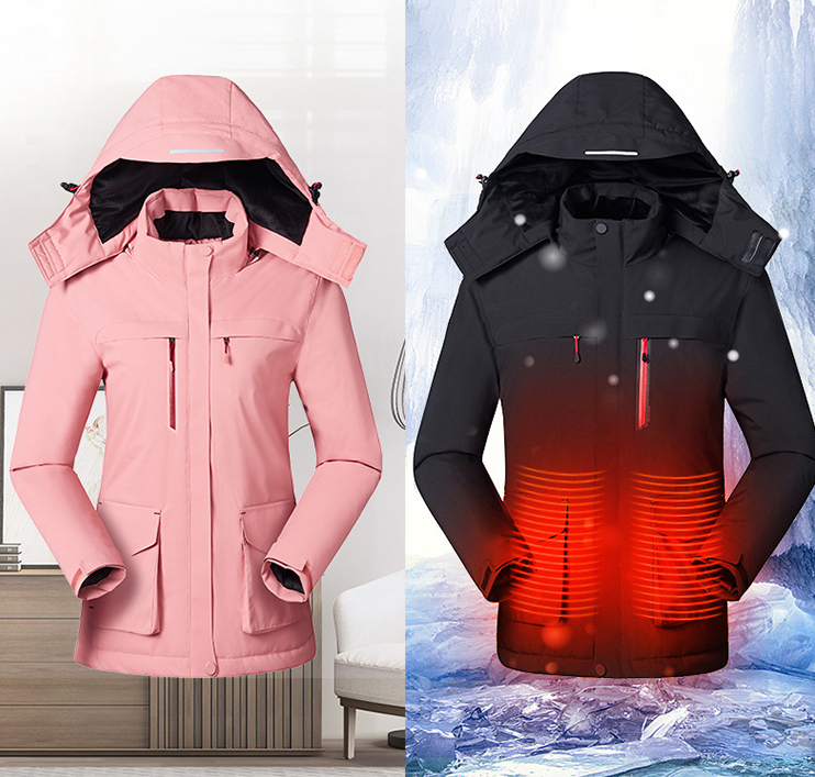 Smart Heated Jacket - Back View