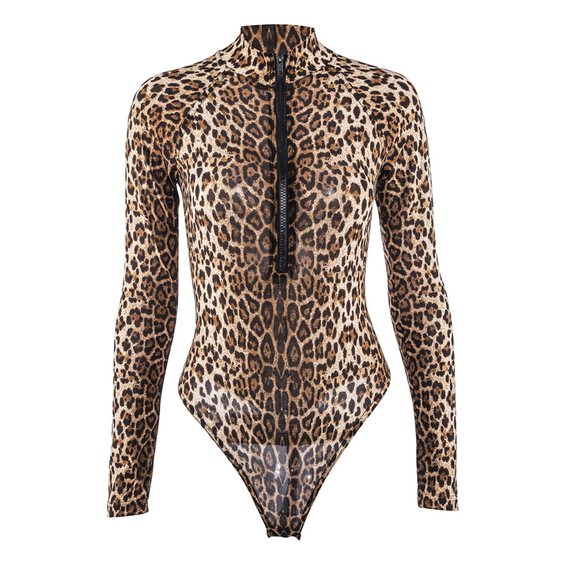 Leopard Print Jumpsuit Image 2