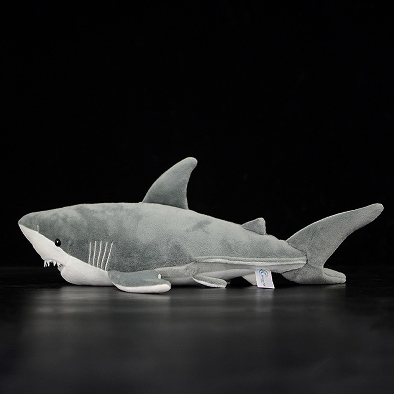 Big White Shark Plush Toy