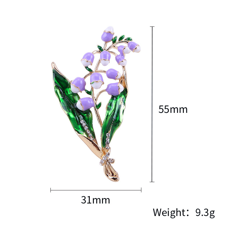 Plant Droplet Brooch Image 1