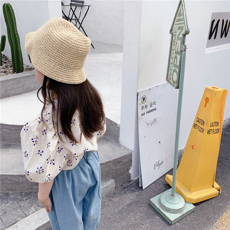 Summer Puff Sleeve Cotton Shirt 3