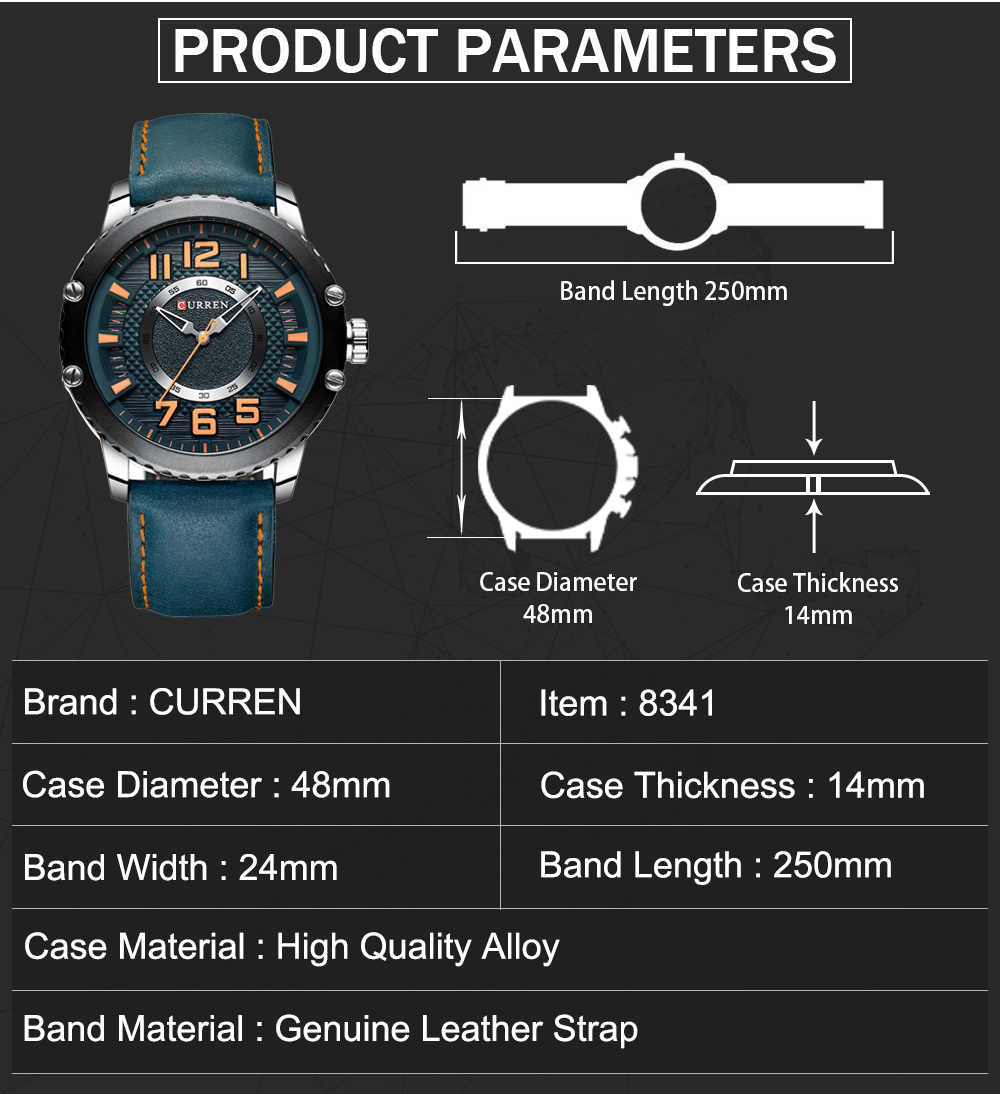 Fashionable Men's Quartz Watch - Image 3