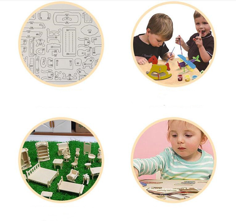 Children Playing with Puzzle