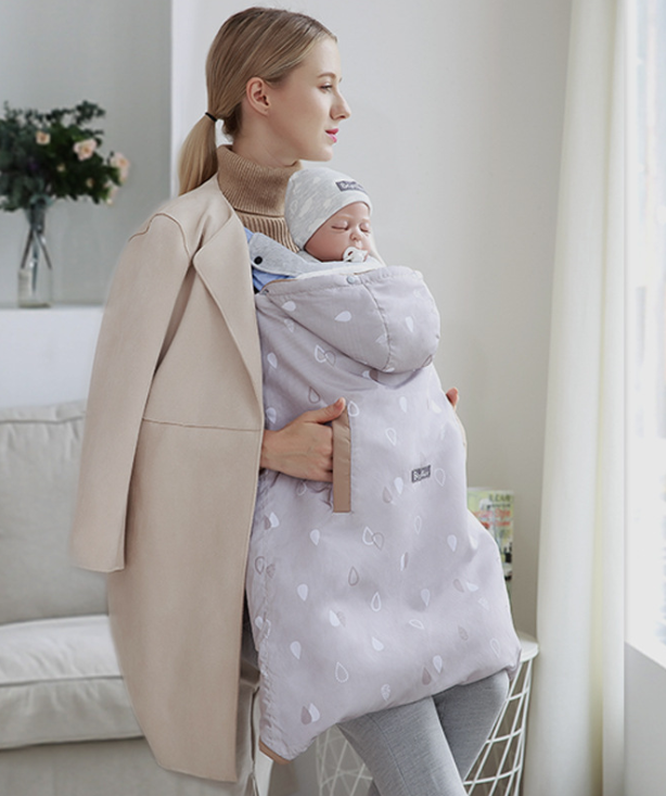Baby Carrier Cloak and Blanket Set Image 1