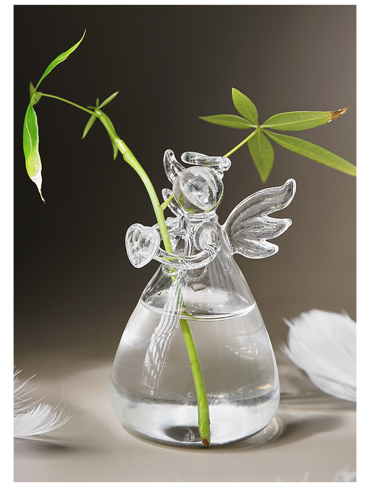 Crystal Transparent Glass Vase