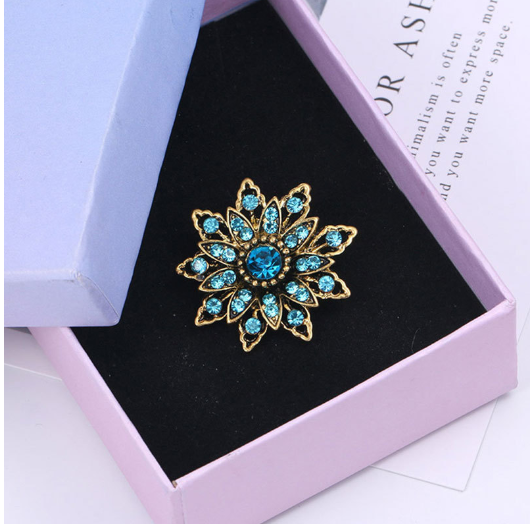 Close-up of Brooch Details