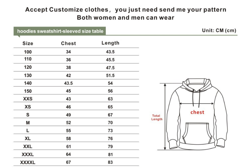 3D Fashion Hoodie Image 1
