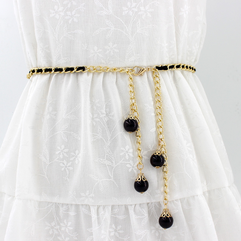 Fringe Decor Waist Belt Fashion