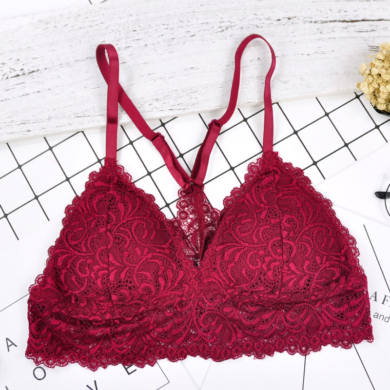 Sexy Lace Bandeau Bra Image 10