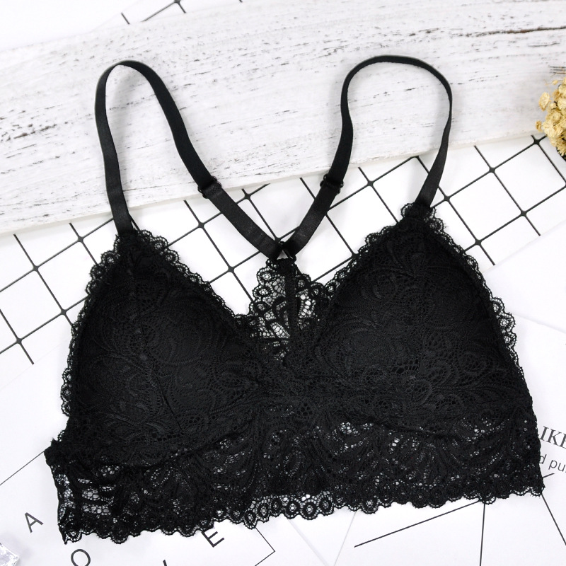 Sexy Lace Bandeau Bra Image 2