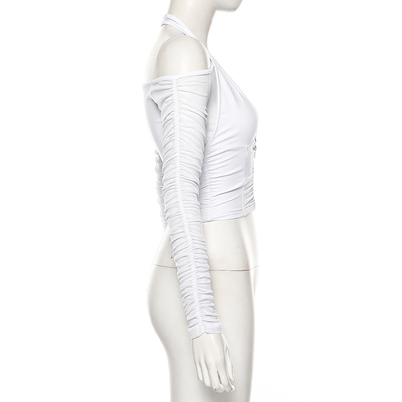Sheer Long Sleeve Cardigan Side View