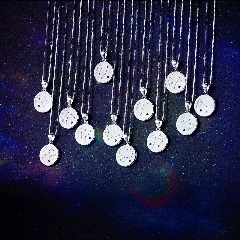 Zodiac Pendant Necklace