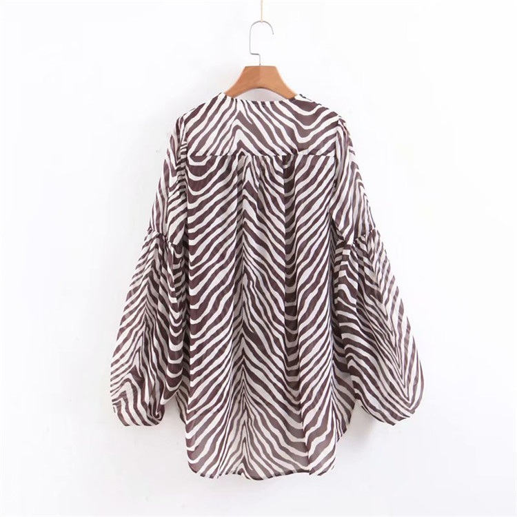 Zebra Print Shirt