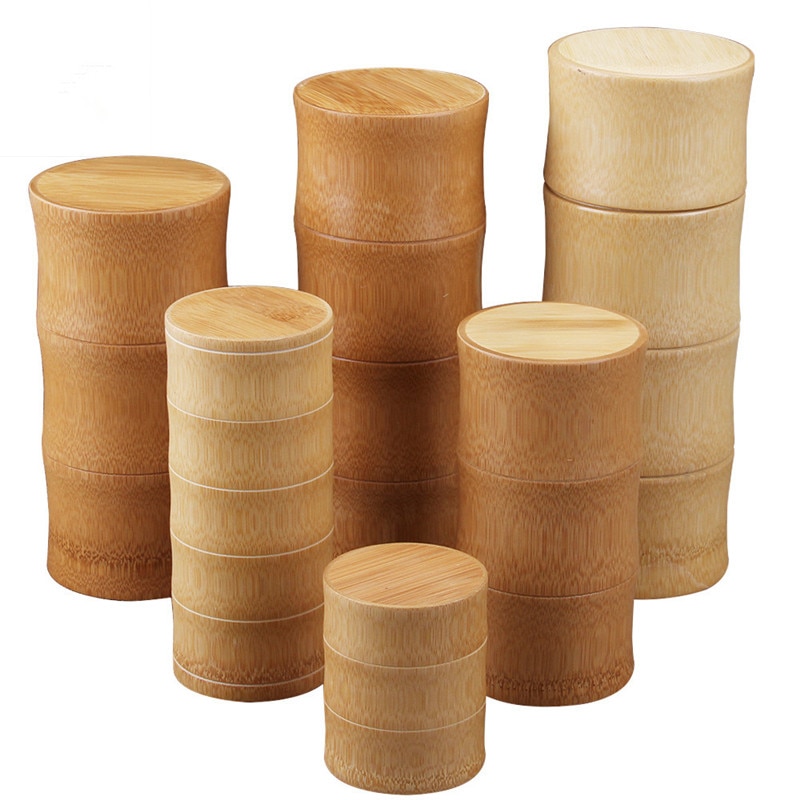 Bamboo Tea Canister